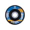 Pferd 4-1/2" x 7/8" A.H. POLIFAN Flap Disc - Z PSF EXTRA STEELOX, Zirconia, 120 Grit, Flat 60462 - alternate 3